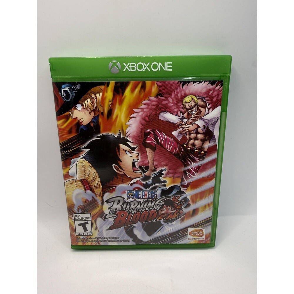 One Piece Burning Blood Microsoft Xbox One Game T Teen Bandai Namco Fighting